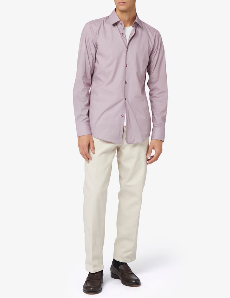 rinascente BOSS Micro pattern shirt