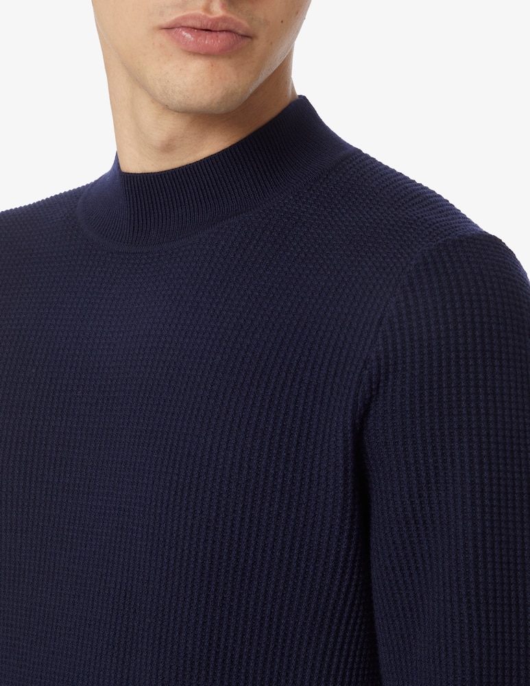 BOSS Opale waffle turtleneck - picture 4 BOSS Opale waffle turtleneck - picture 4