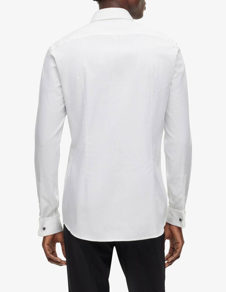 rinascente BOSS Microstrcture slim fit trousers