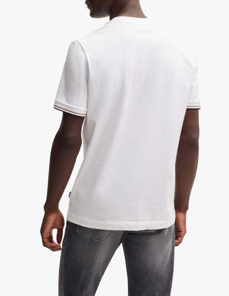 BOSS T-shirt Thompson con bordino - immagine 3 BOSS T-shirt Thompson con bordino - immagine 3