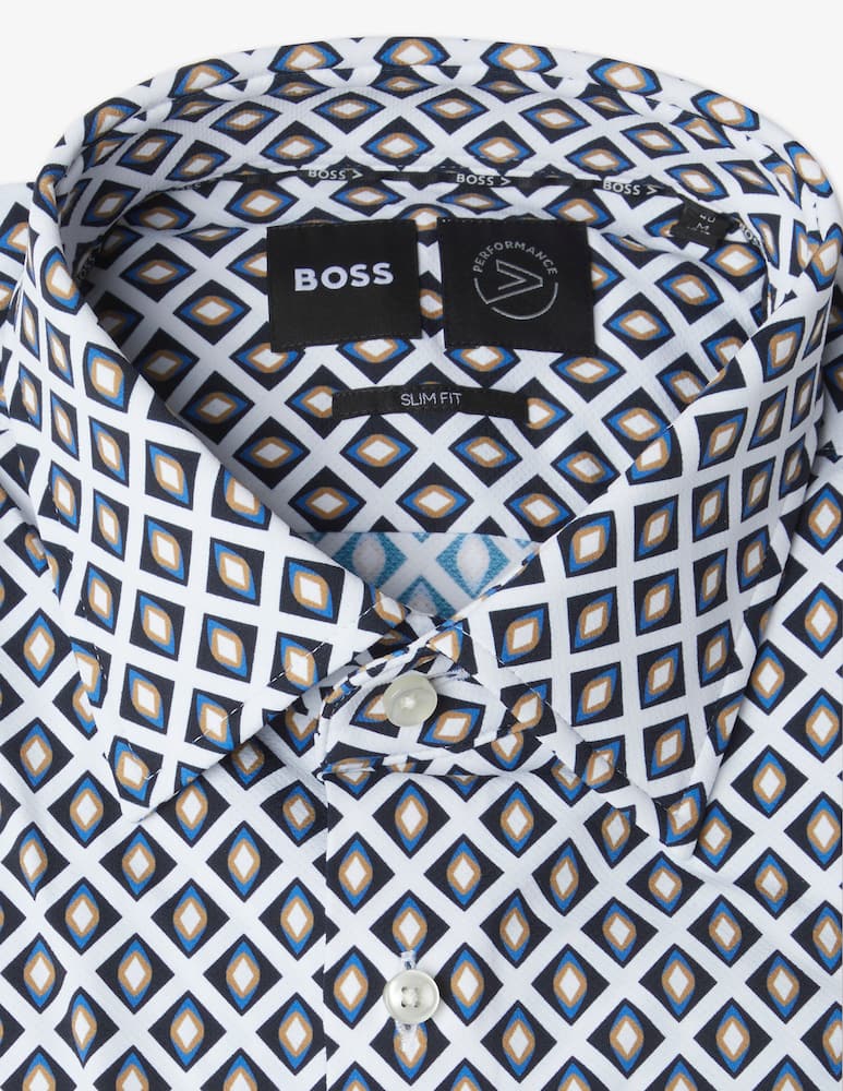 rinascente BOSS Hank slim fit shirt