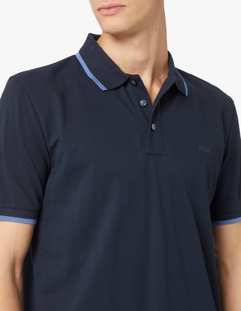 rinascente BOSS Polo parlay regular fit a righe