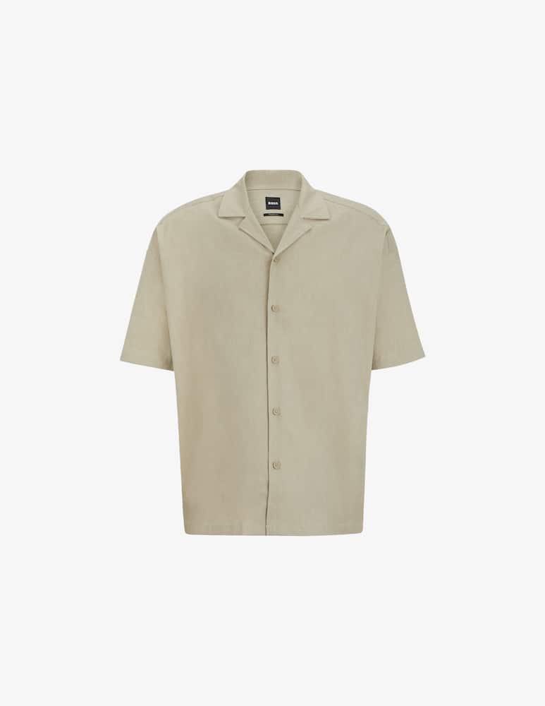 BOSS Camicia bowling in lino - immagine 1 BOSS Camicia bowling in lino - immagine 1