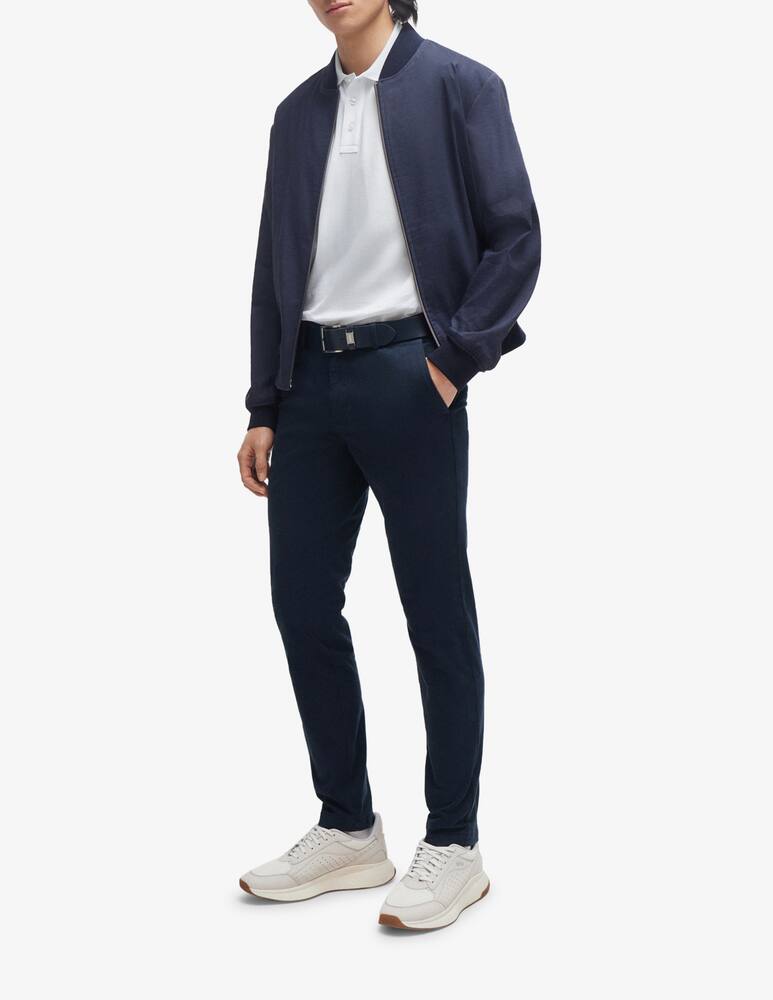 rinascente BOSS Polo con profilini eleganti