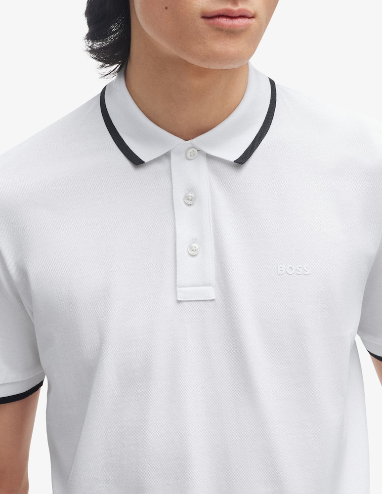 BOSS Polo con profilini eleganti - immagine 4 BOSS Polo con profilini eleganti - immagine 4