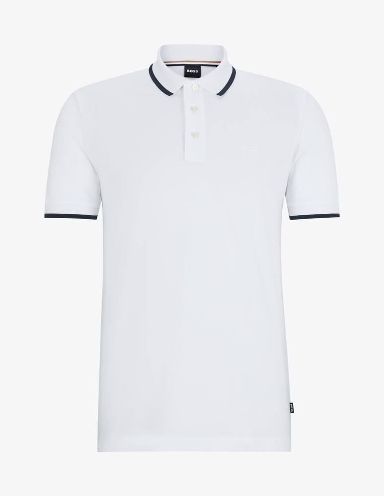 rinascente BOSS Polo con profilini eleganti