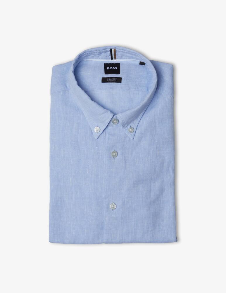 BOSS Regular fit linen shirt - picture 1 BOSS Regular fit linen shirt - picture 1