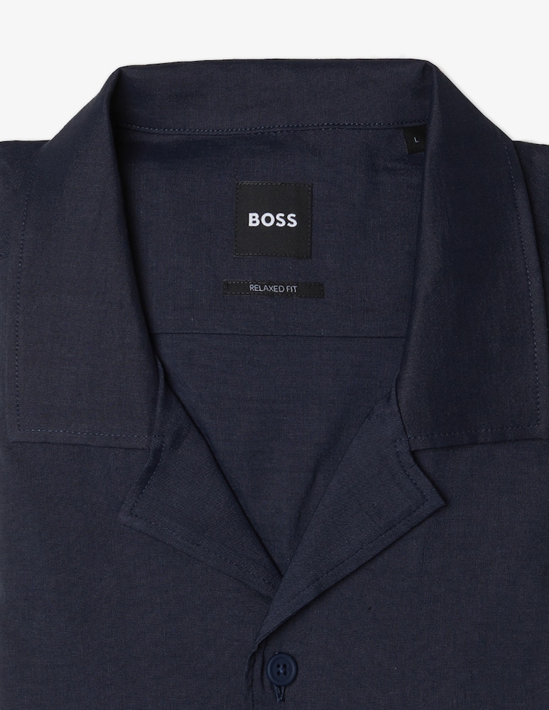 BOSS Camicia bowling in lino - immagine 2 BOSS Camicia bowling in lino - immagine 2