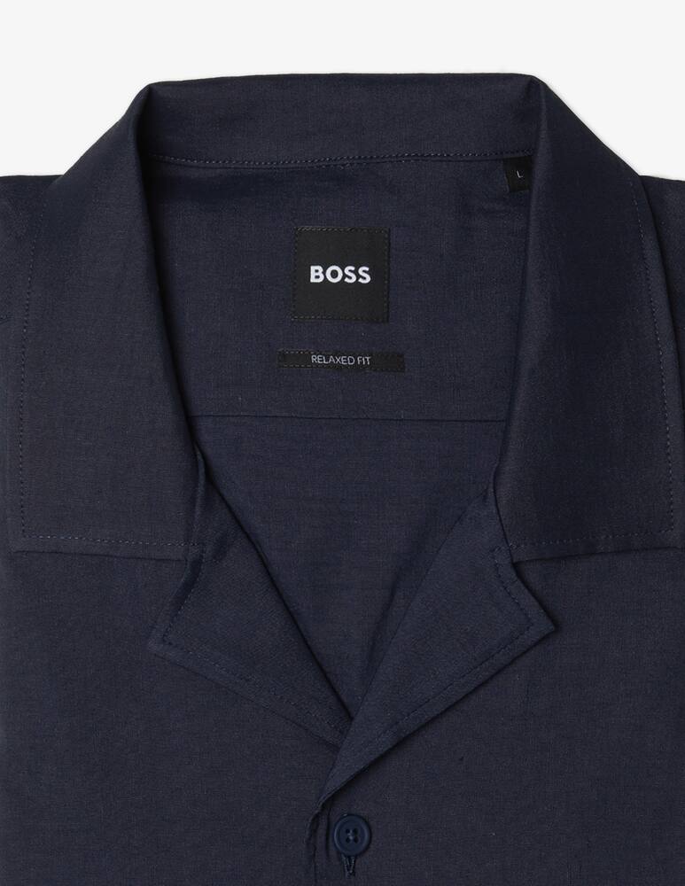 rinascente BOSS Camicia bowling in lino