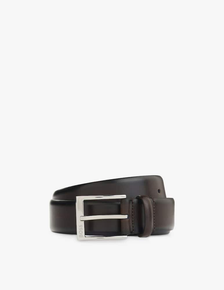 rinascente BOSS Leather buckle belt
