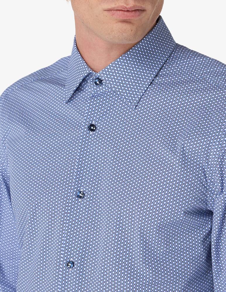 rinascente BOSS Hank slim printed shirt