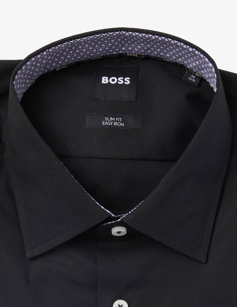 rinascente BOSS Hank slim poplin stretch shirt