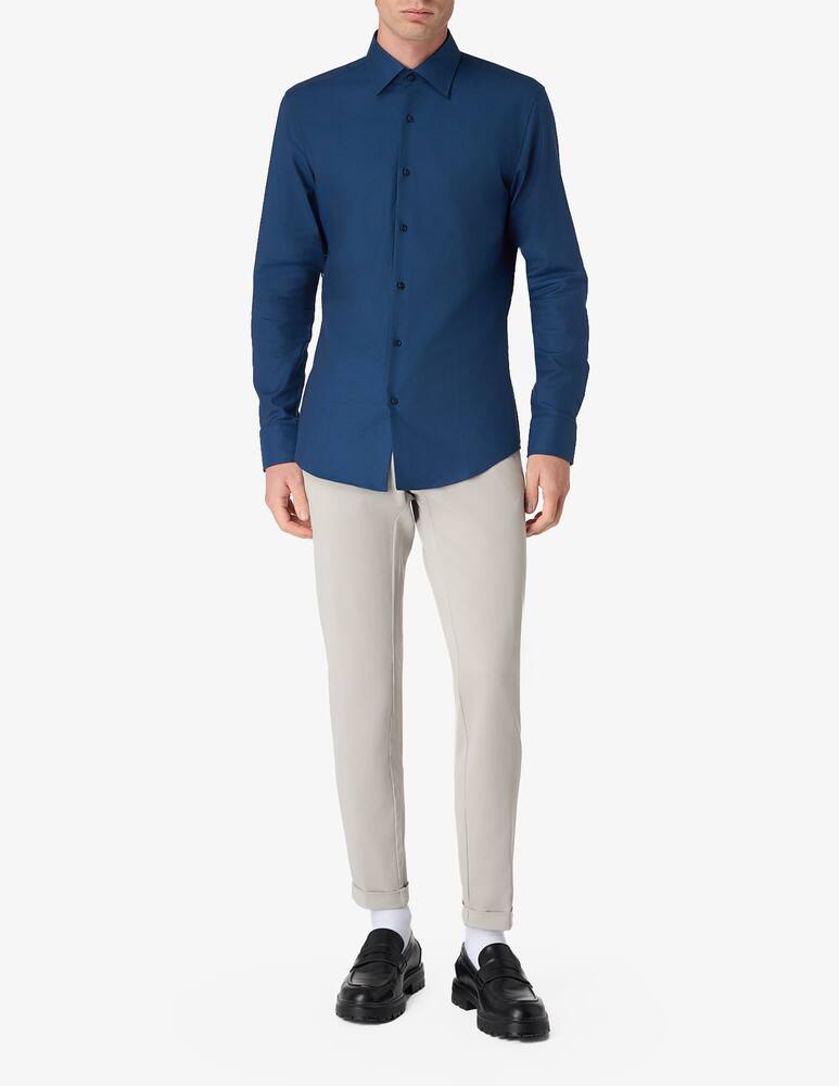 rinascente BOSS Camicia hank kent slim diagonale bi-color