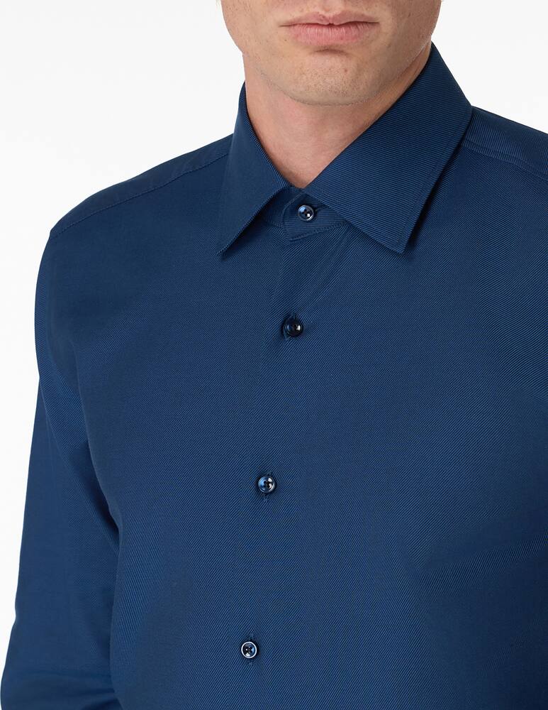 rinascente BOSS Camicia hank kent slim diagonale bi-color