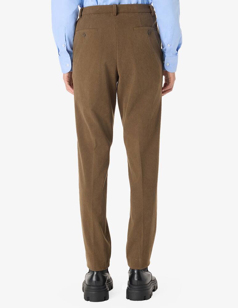 rinascente BOSS Genius slim tech velvet trousers