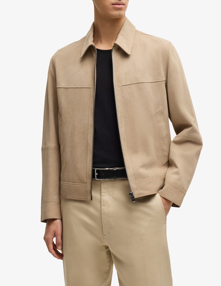 BOSS Malbano suede blouson - picture 1 BOSS Malbano suede blouson - picture 1