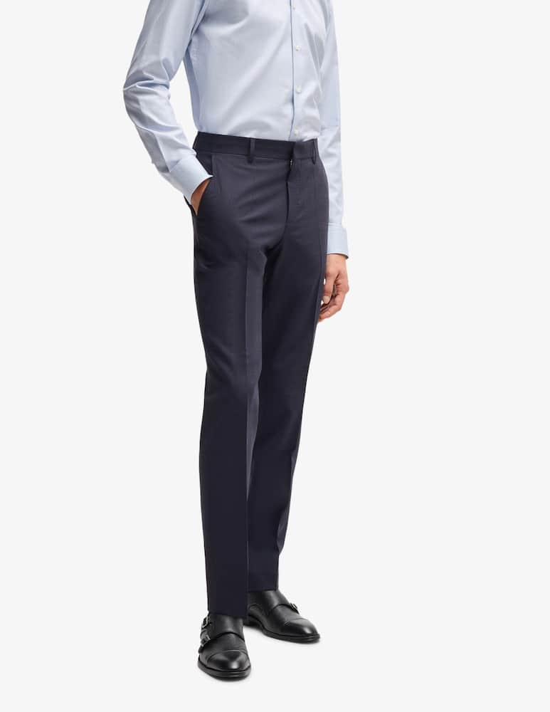 BOSS Huge slim fit micro pattern two-piece suit - picture 2 BOSS Huge slim fit micro pattern two-piece suit - picture 2