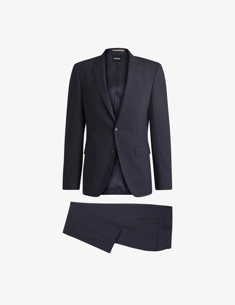 BOSS Huge slim fit micro pattern two-piece suit - picture 5 BOSS Huge slim fit micro pattern two-piece suit - picture 5
