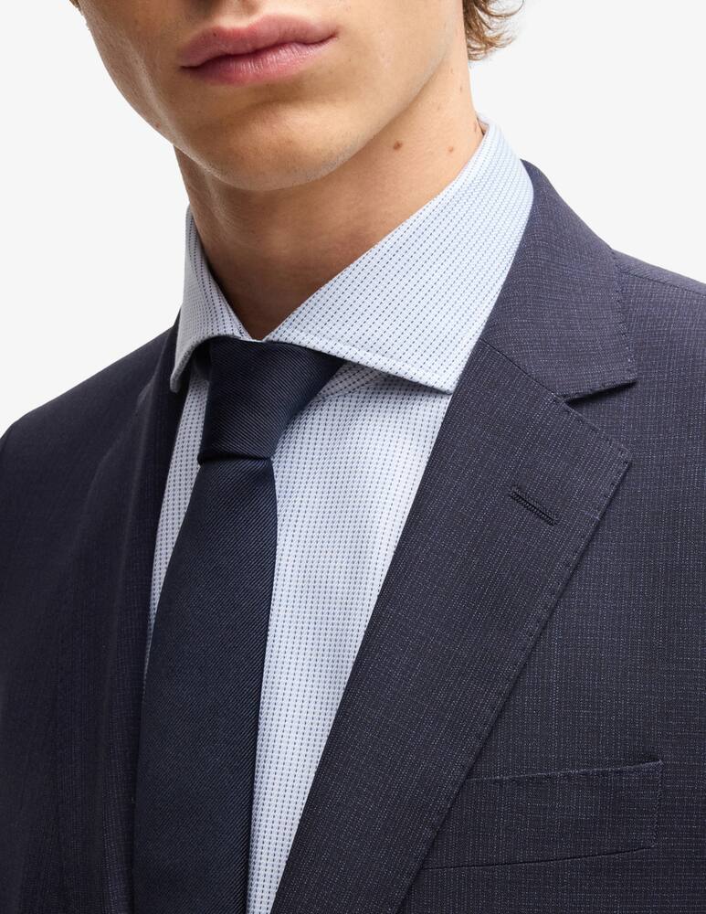 BOSS Huge slim fit micro pattern two-piece suit - picture 7 BOSS Huge slim fit micro pattern two-piece suit - picture 7