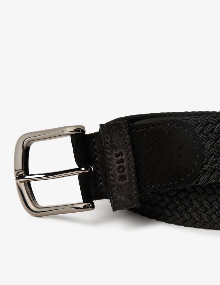 rinascente BOSS Woven leather belt