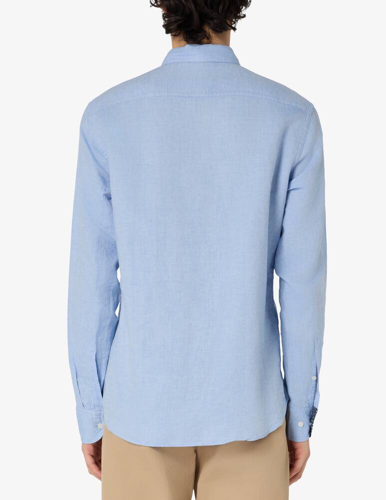 rinascente BOSS Linen cotton collar shirt