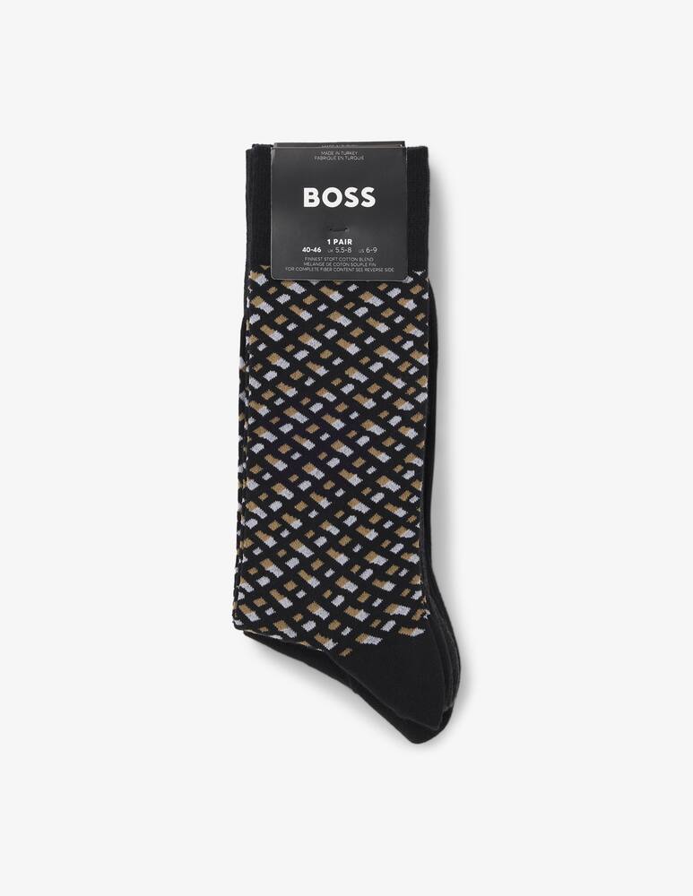rinascente BOSS Monogram pattern socks