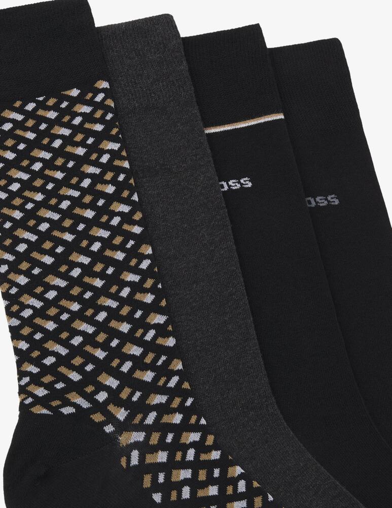 rinascente BOSS Monogram pattern socks