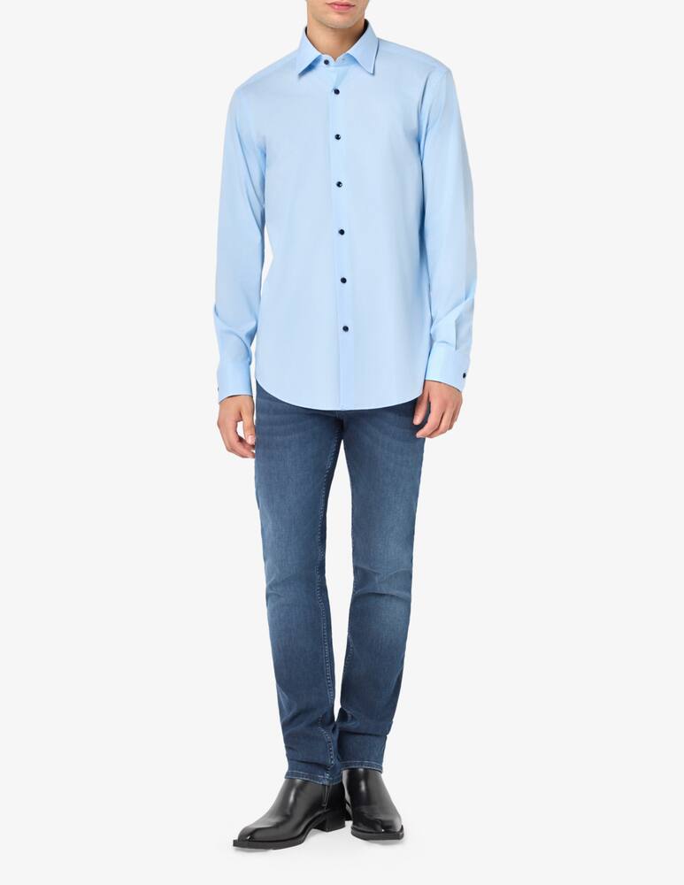 rinascente BOSS Joe contrast long sleeve shirt