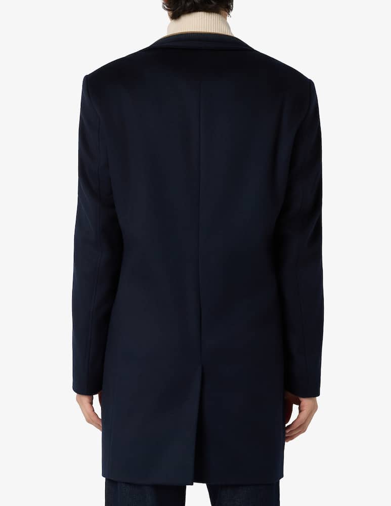 rinascente BOSS Hyde slim wool coat
