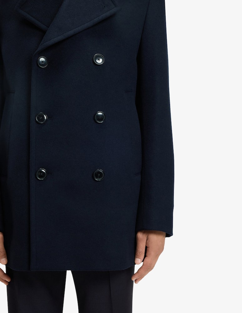 rinascente BOSS Cappotto slim Peacot Hyde