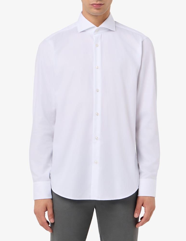 rinascente BOSS Camicia micro armatura regolare