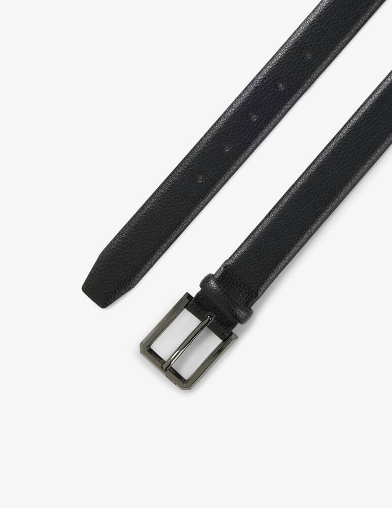 rinascente BOSS Caleb grain leather dress belt