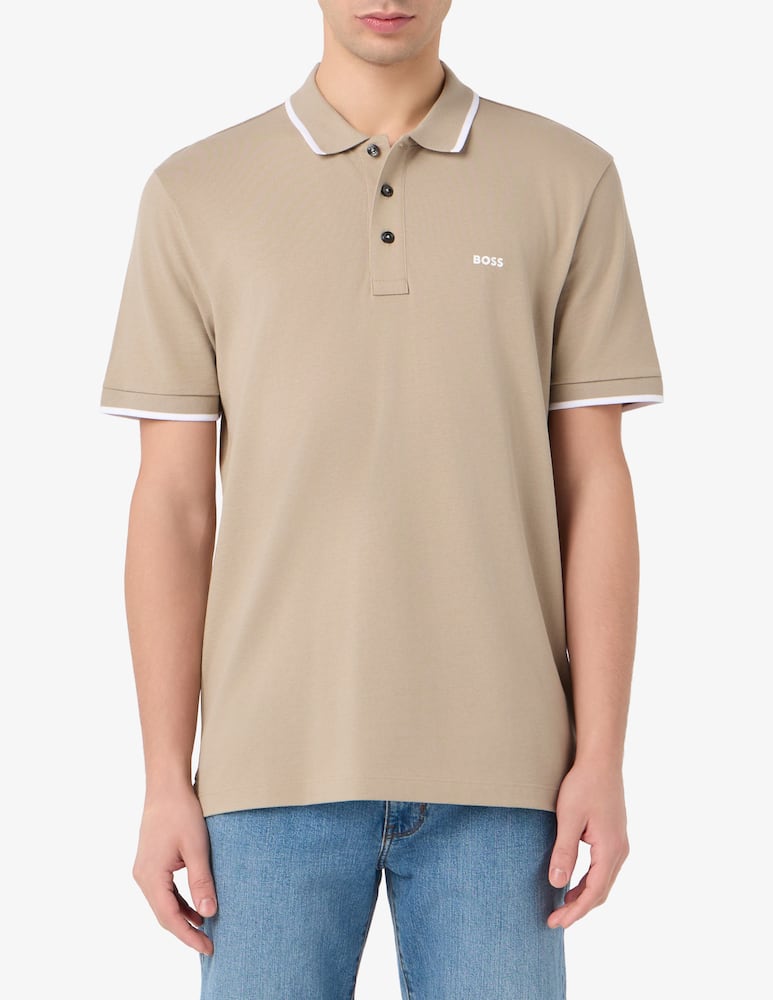 BOSS Polo con profili Parlay 190 - immagine 1 BOSS Polo con profili Parlay 190 - immagine 1