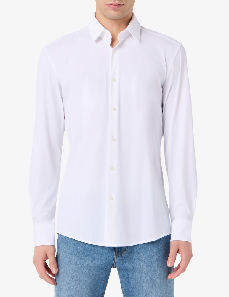 rinascente BOSS Camicia Hank slim fit collo italiano