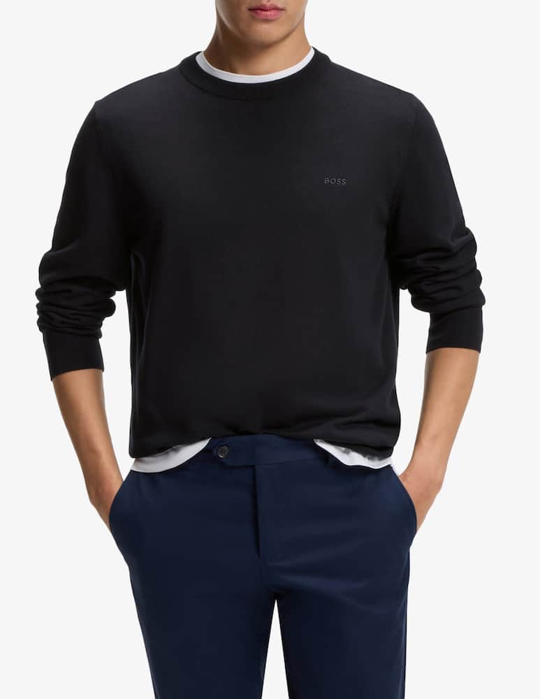 rinascente BOSS Crew neck cotton jumper