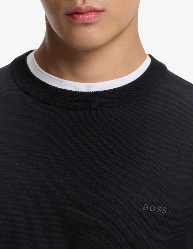 rinascente BOSS Crew neck cotton jumper