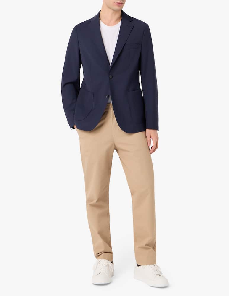 rinascente BOSS Hanry slim tech wool jacket