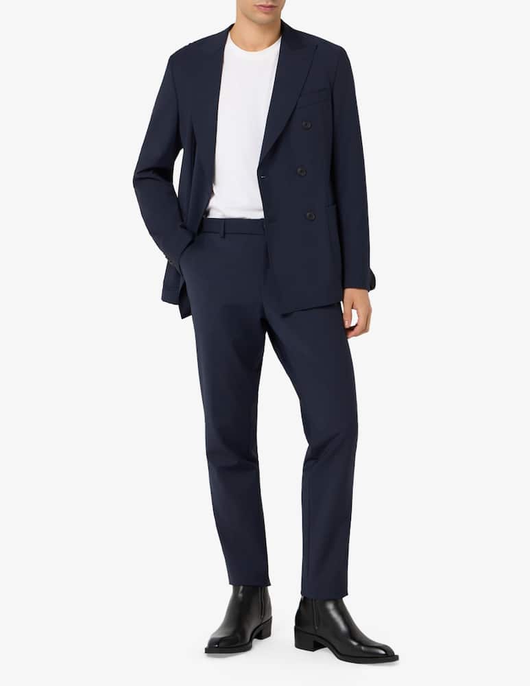 BOSS Pantaloni Genius slim fit in lana Mix&Match - immagine 2 BOSS Pantaloni Genius slim fit in lana Mix&Match - immagine 2
