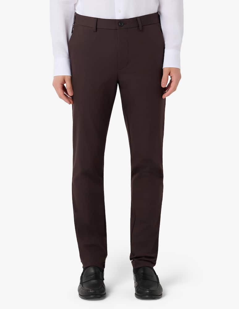 rinascente BOSS Pantaloni performance con zip laterale slim fit