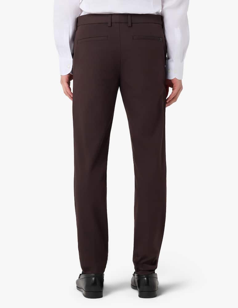 rinascente BOSS Pantaloni performance con zip laterale slim fit