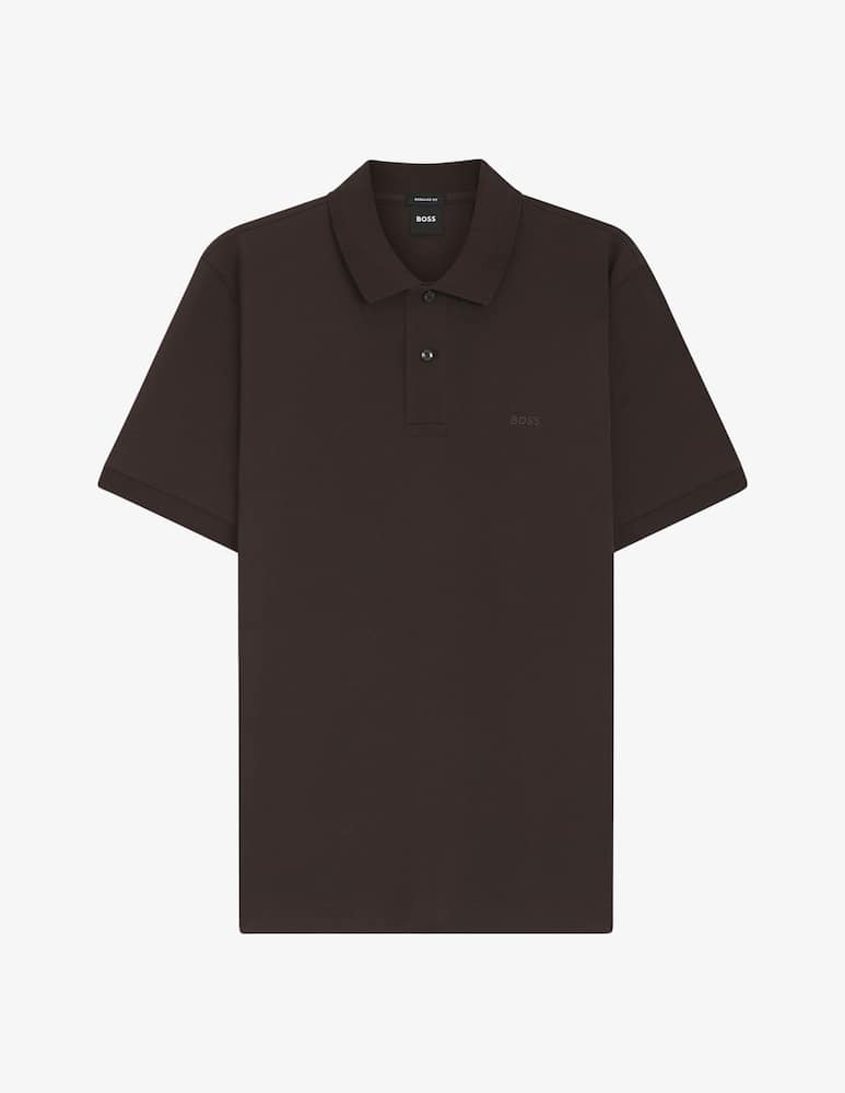 rinascente BOSS Piqué cotton polo shirt