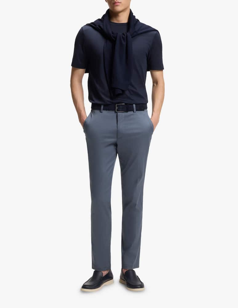 BOSS Slim cotton performance trousers - picture 2 BOSS Slim cotton performance trousers - picture 2