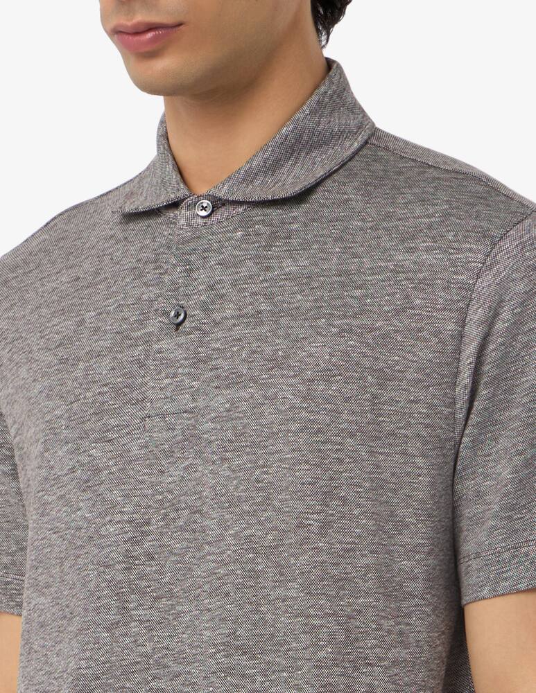 rinascente BOSS Polo regular fit in cotone e lino