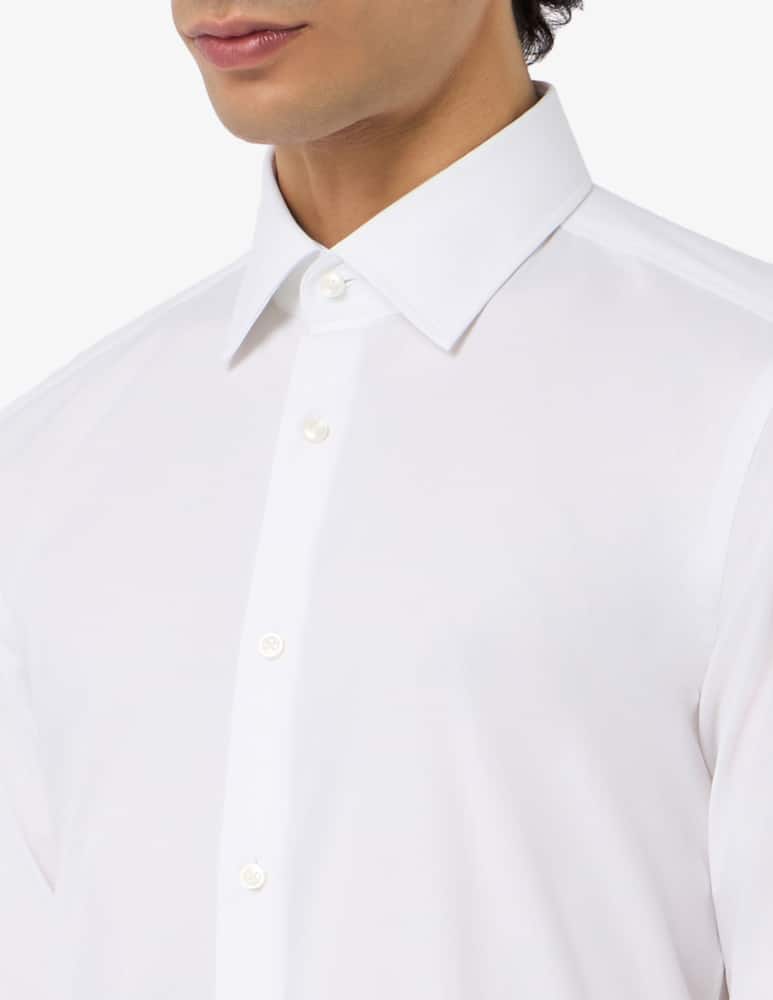 rinascente BOSS Poplin stretch slim shirt