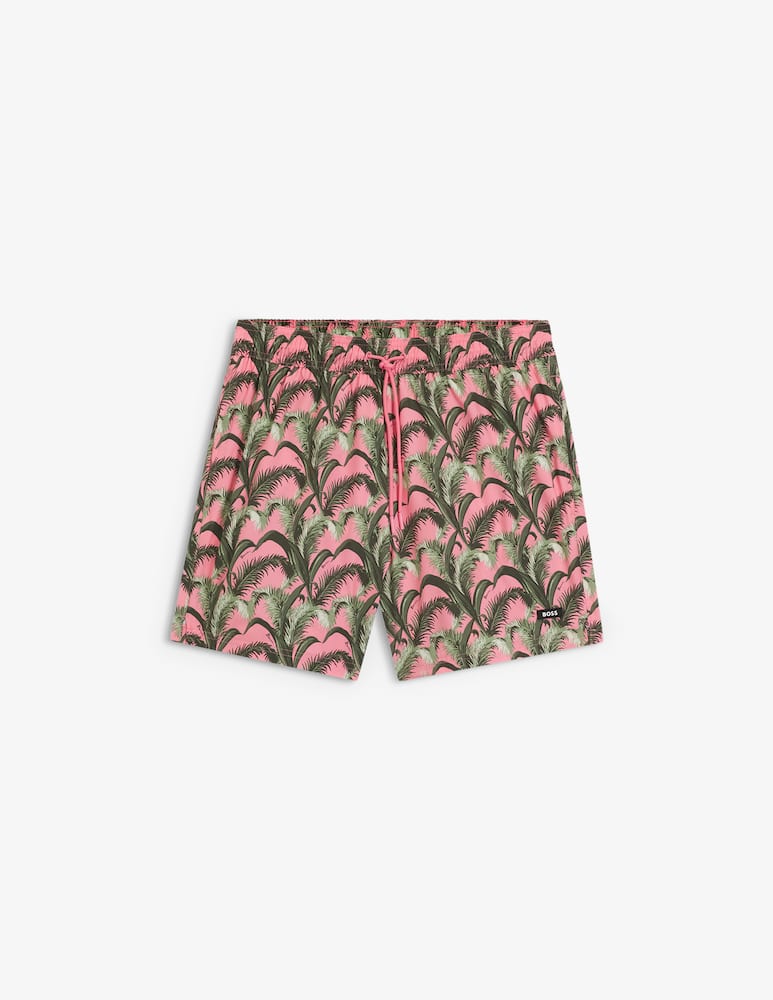 rinascente BOSS Boxer mare stampa palme