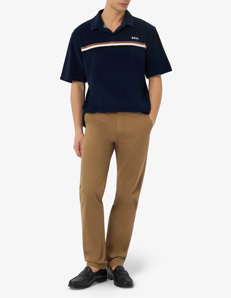 BOSS Striped polo t-shirt - picture 2