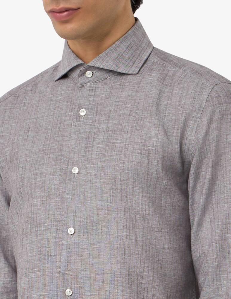 BOSS Camicia Hank slim fit in cotone e lino - immagine 4 BOSS Camicia Hank slim fit in cotone e lino - immagine 4