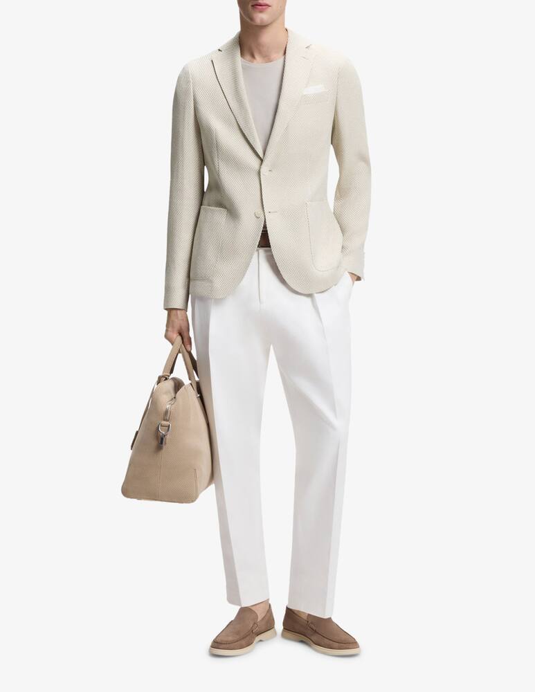 rinascente BOSS Giacca Hanry slim fit in cotone e lino