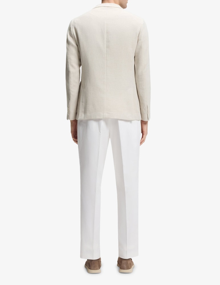 rinascente BOSS Giacca Hanry slim fit in cotone e lino