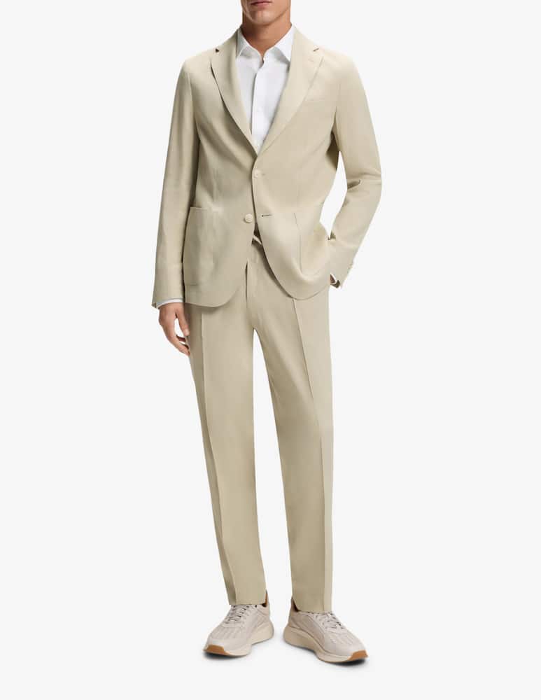 rinascente BOSS Pantaloni Perin tapered in lino tecnico Mix&Match